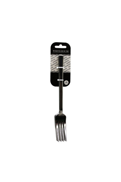 6 PARÇA EKO ÇUBUK SADE METAL YEMEK ÇATAL 2MM 01554