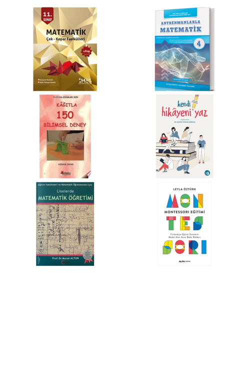 11. Sınıf Matematik Çek - Kopar Fasikülleri 4... +5 Adet Eğitim Kitabı