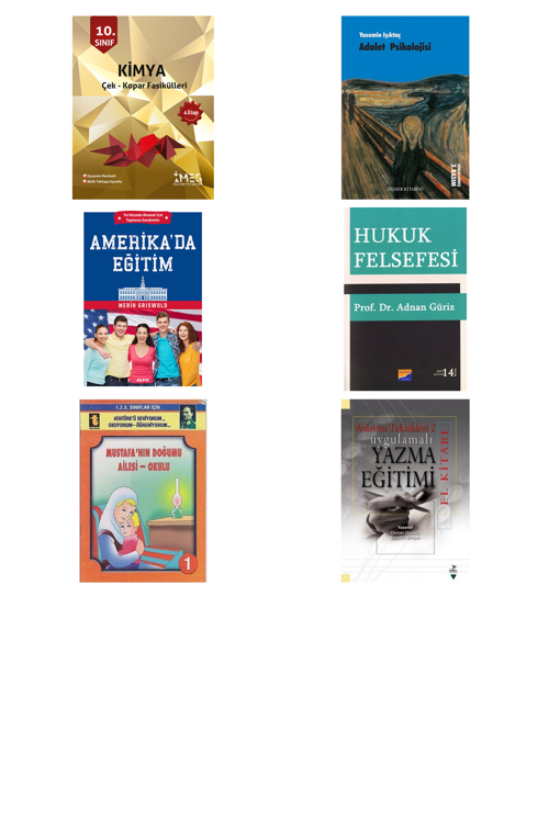 10. Sınıf Kimya Çek - Kopar Fasikülleri 4 Eta... +5 Adet Eğitim Kitabı