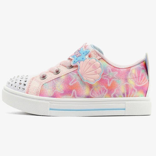Twinkle Sparks Underwater Magic Kids Sneaker Cırt Cırtlı Işıklı Çocuk Ayakkabısı Pembe