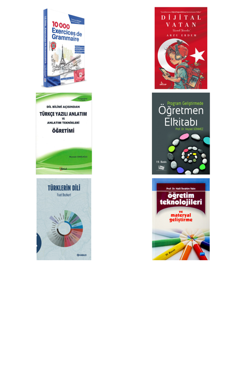 10 000 Exercices De Grammaire - Fransızca Dil... +5 Adet Eğitim Kitabı
