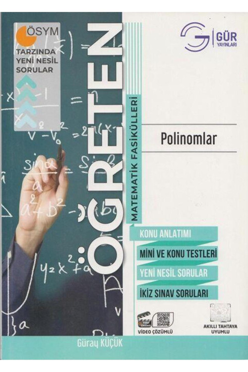 Öğreten Matematik Fasikülleri Polinomlar Konu Anlatımlı Gür Yayınları