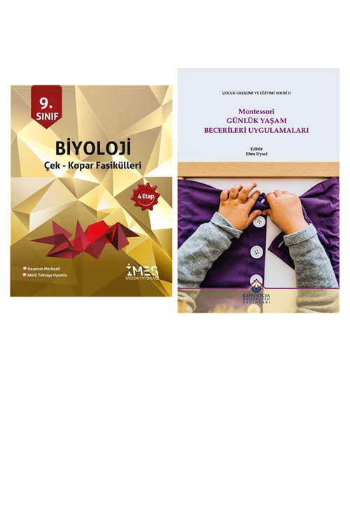 9.Sınıf Biyoloji Çek - Kopar Fasikülleri 4 Et... +1 Adet Eğitim Kitabı