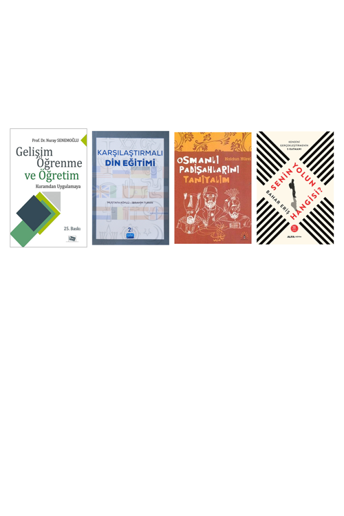 Gelişim Öğrenme Ve Öğretim... +3 Adet Eğitim Kitabı