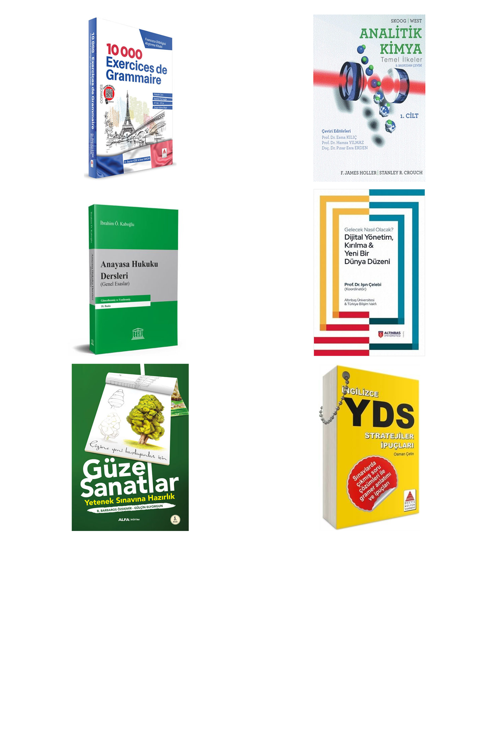 10 000 Exercices De Grammaire - Fransızca Dil... +5 Adet Eğitim Kitabı