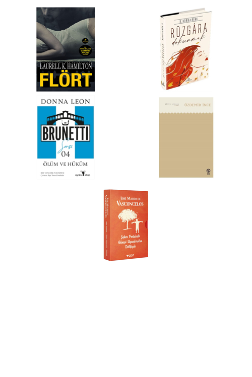 Flört... +4 Adet Edebiyat Kitabı