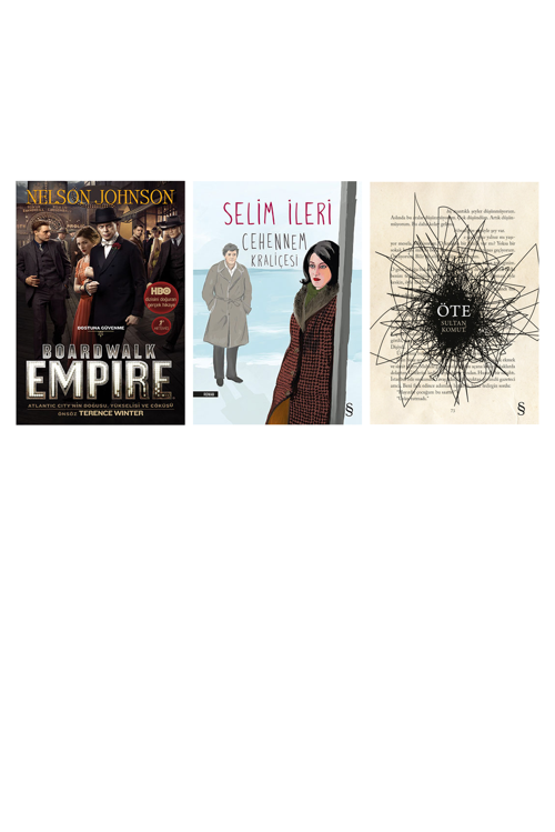 Boardwalk Empire... +2 Adet Edebiyat Kitabı