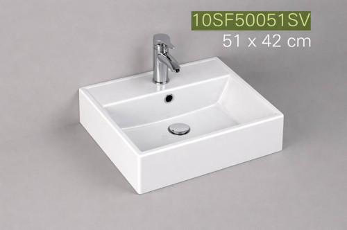 İsvea - Sistema4 Dolap Uyumlu Lavabo Beyaz 51 Cm - 10SF50051SV