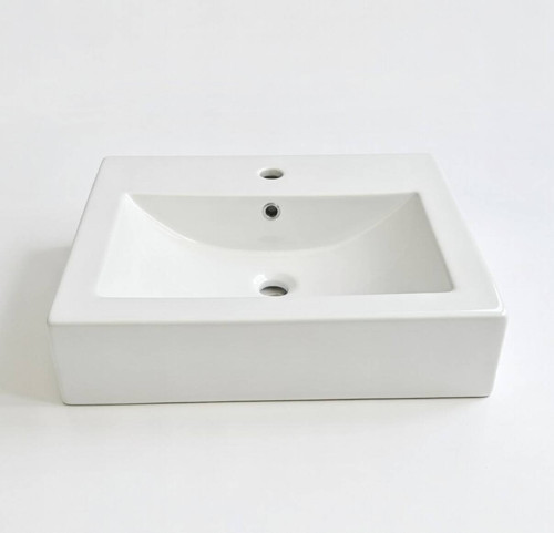 İsvea - Semi Mobilya Uyumlu Lavabo 58 cm Beyaz - 10SQ50058SV