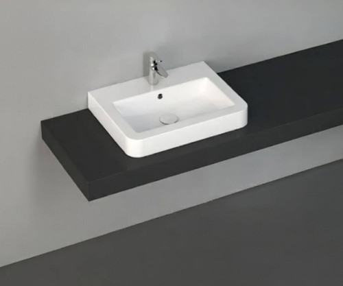 İsvea - Sott Aqua Dolap Uyumlu Lavabo Beyaz 61 cm - 10SQ50061SV