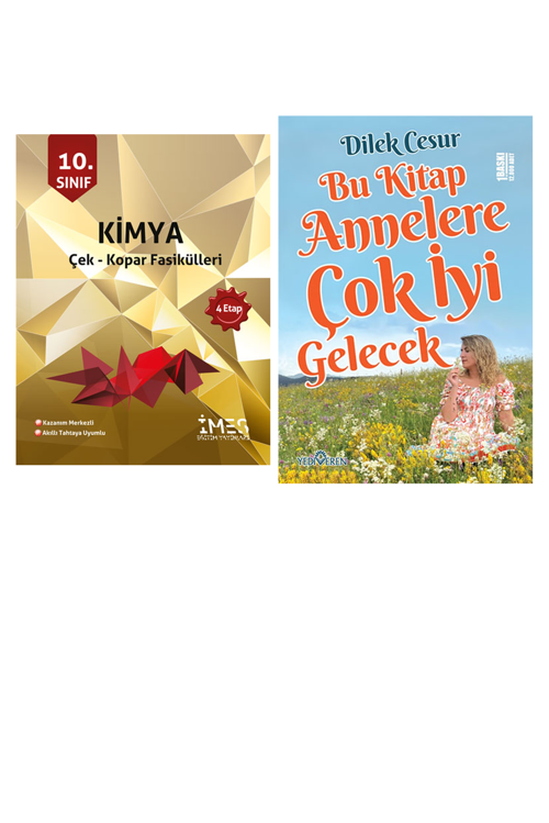 10. Sınıf Kimya Çek - Kopar Fasikülleri 4 Eta... +1 Adet Eğitim Kitabı
