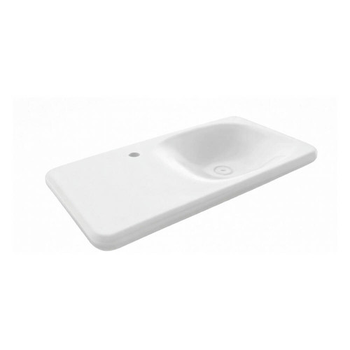Fenice Etajerli Lavabo 90 cm Parlak Beyaz - 1165-001-0126