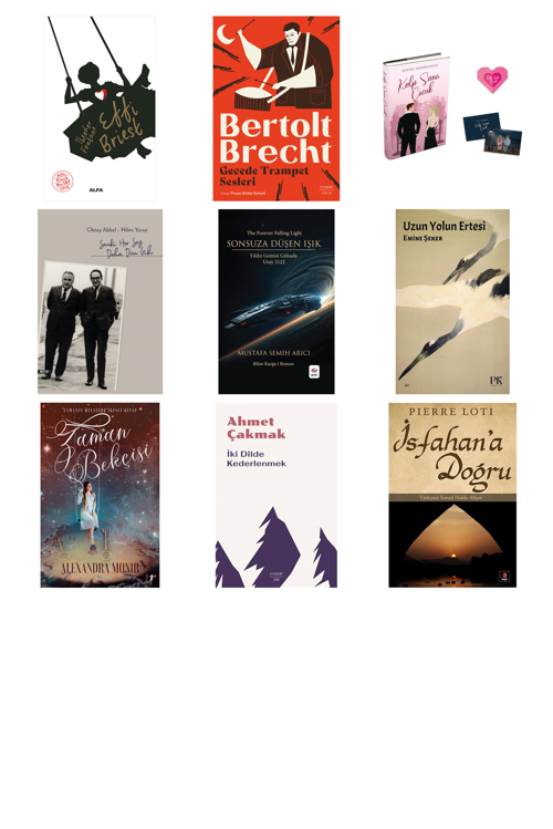 Effi Briest... +8 Adet Edebiyat Kitabı
