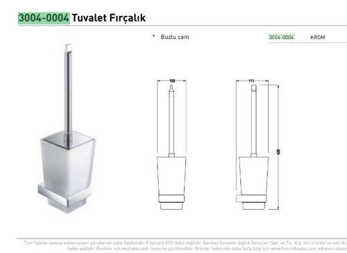 Classico Verona Tuvalet Fırçalığı - 3004-0004