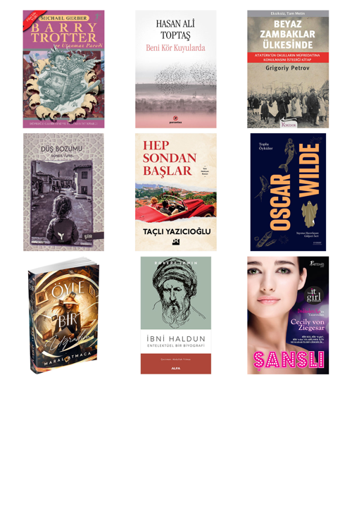 Barry Trotter Ve Utanmaz Parodi... +8 Adet Edebiyat Kitabı