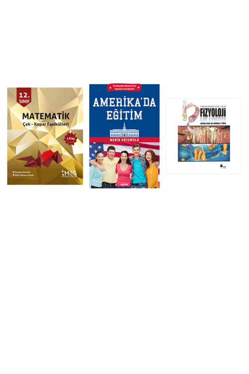 12. Sınıf Matematik Çek - Kopar Fasikülleri 4... +2 Adet Eğitim Kitabı