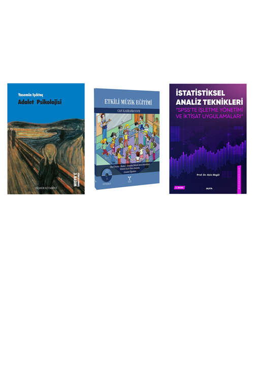Adalet Psikolojisi... +2 Adet Eğitim Kitabı