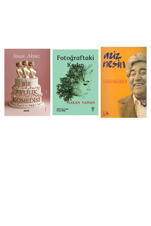Bir Evlilik Komedisi... +2 Adet Edebiyat Kitabı