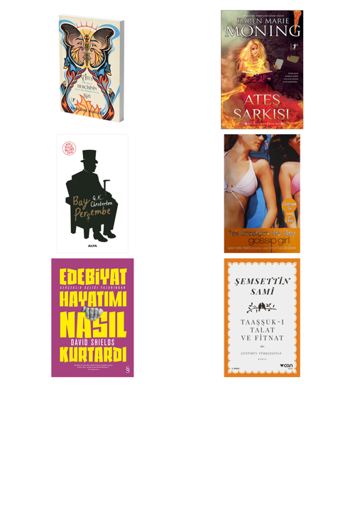 Ateş Bekçisinin Kızı... +5 Adet Edebiyat Kitabı