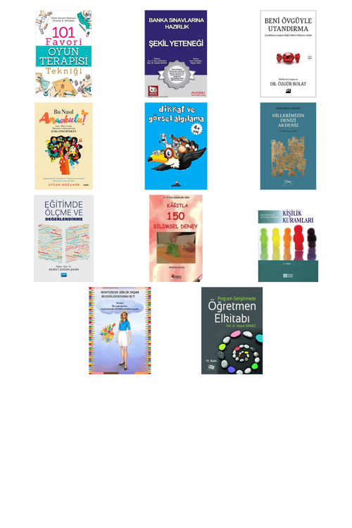 101 Favori Oyun Terapisi Tekniği... +10 Adet Eğitim Kitabı