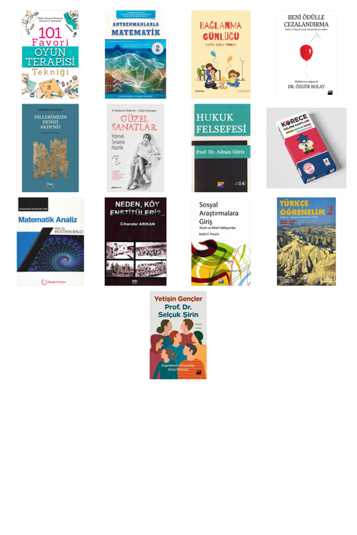 101 Favori Oyun Terapisi Tekniği... +12 Adet Eğitim Kitabı