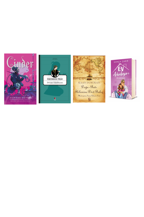 Cinder... +3 Adet Edebiyat Kitabı