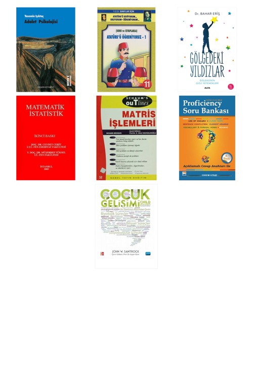 Adalet Psikolojisi... +6 Adet Eğitim Kitabı
