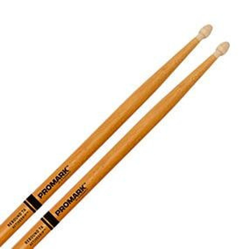 Promark R7AAGC Rebound 7A ActiveGrip Clear Baget | Isıya Duyarlı Grip - Şeffaf Kaplama - Ahşap Uç