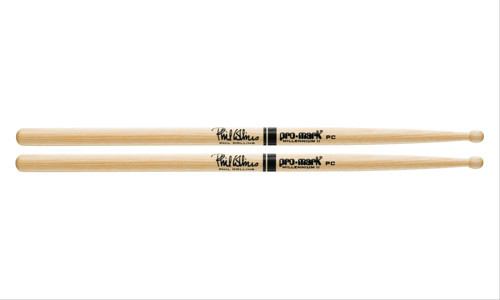 Promark TXPCW Phil Collins İmza Bageti Hickory Wood Tip | Amerikan Hickory Ağacı - Kısa Boyun - Ahşap Uç