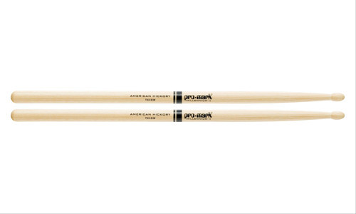 Promark TX5BW 5B American Hickory Baget (Profesyonel) | Kalın Profil, Rock ve Metal Tarzları İçin İdeal Ağırlık, Güçlü A