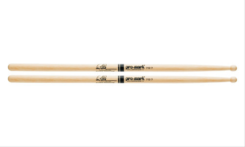 Promark TX707W Simon Phillips İmza Bageti Hickory | Amerikan Hickory Ağacı - Büyük Yuvarlak Uç - Ahşap Uç