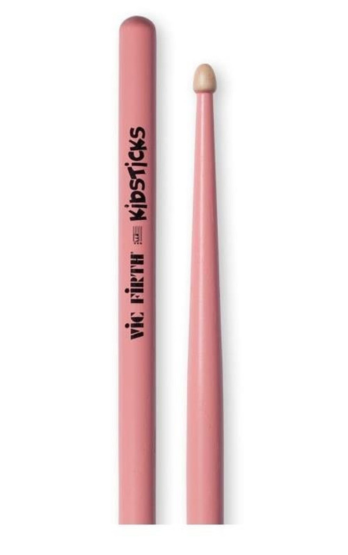 KIDSPINK Kidstick Çocuk Bageti (Pembe) | Çocuklar İçin Boyut - Pembe Renk - Amerikan Hickory