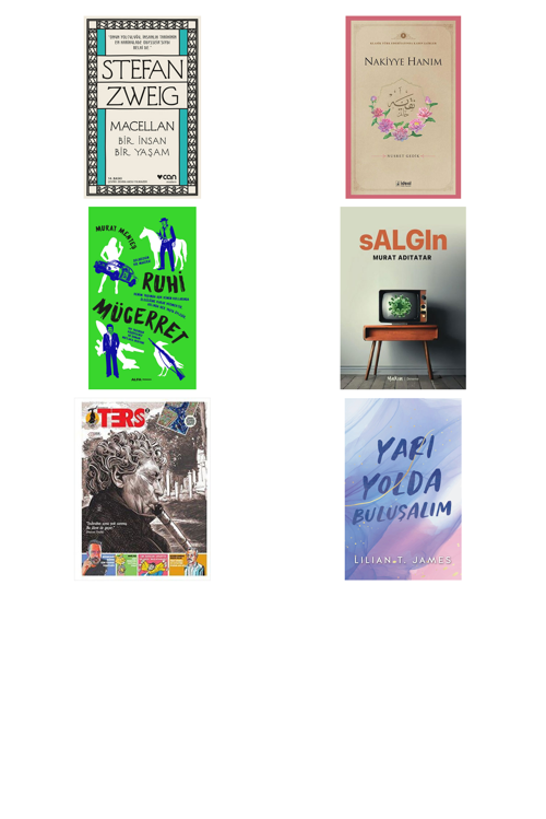 Macellan - Bir İnsan Bir Yaşam... +5 Adet Edebiyat Kitabı