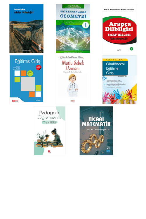 Adalet Psikolojisi... +7 Adet Eğitim Kitabı