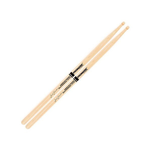 Promark TX721BW Marco Minnemann 721B Baget | Amerikan Hickory Ağacı - Güçlü Atak - Ahşap Uç