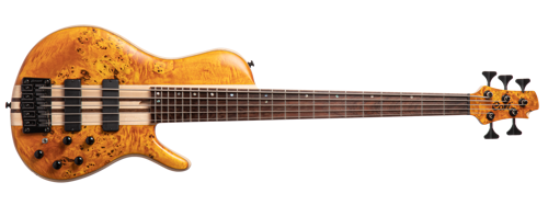 Cort A5PLUS SC AOP Bas Gitar | Single Cut 5 Telli - Çantalı