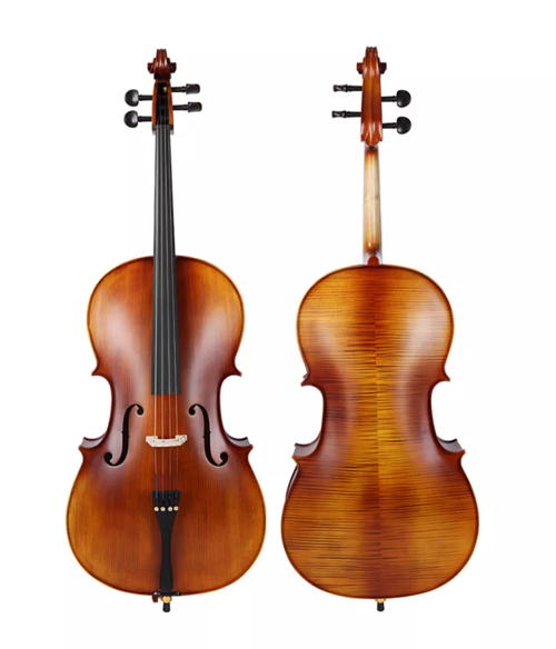 CG210H 4/4 Tam Boy Çello | Yüksek Kalite El İşçiliği, Parlak Tizler ve Zengin Baslar, Uzun Ömürlü Yapı