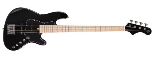 Cort NJS4BK Bas Gitar | 4 Telli Siyah - Çantalı