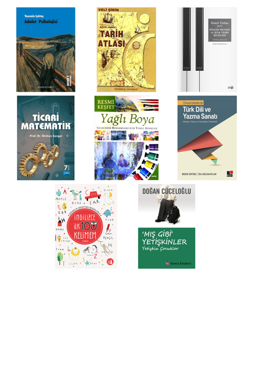 Adalet Psikolojisi... +7 Adet Eğitim Kitabı