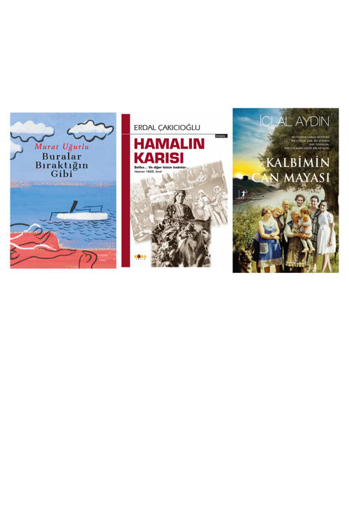 Buralar Bıraktığın Gibi... +2 Adet Edebiyat Kitabı