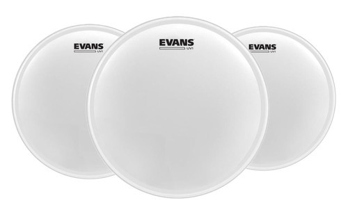 ETP-UV1-S UV1 Coated Standart Tom Davul Deri Seti - 12-13-16 İnç (Profesyonel) | UV Kürlemeli Patentli Kaplama, Te