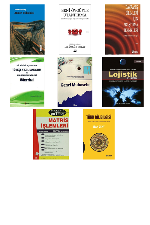 Adalet Psikolojisi... +7 Adet Eğitim Kitabı