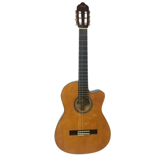 VC104TCVT Elektro Klasik Gitar 4/4 (Naturel) | Ekolayzırlı - Sap Çelikli - Sahneye Hazır