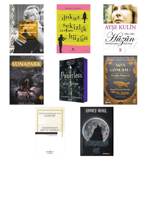 Cehennemlik (Günümüz Türkçesiyle)... +7 Adet Edebiyat Kitabı