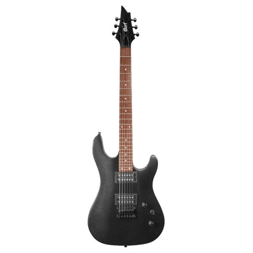 Cort KX100BKM Elektro Gitar | Metalik Siyah - HH Manyetik