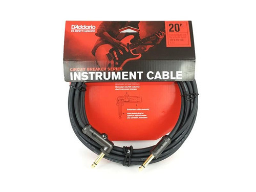 Planet Waves PWAGRA20 Devre Kesicili Kablo Uzunluk 14 Ra Ja (6 Metre) | Korozyona Dayanıklı - Saf Sinyal - L Açılı