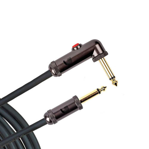 Planet Waves PW-AGLRA-20 Devre Kesicili Kablo (6 Metre) | Korozyona Dayanıklı - Saf Sinyal - L Açılı