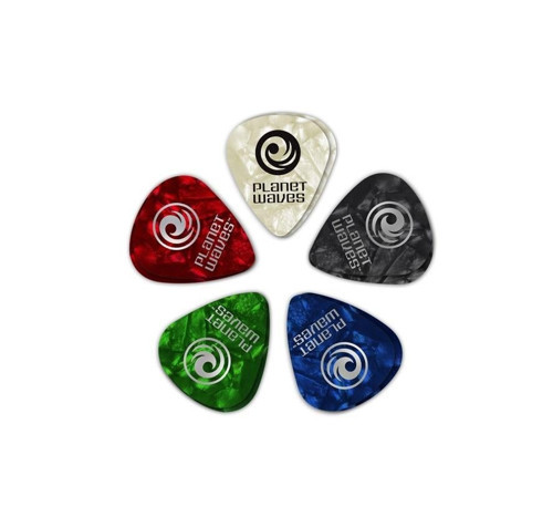 Planet Waves 1CAP6-25 Pena Heavy Assorted Pearl (25'li Paket) | Sedefli Karışık - Sert - Şık