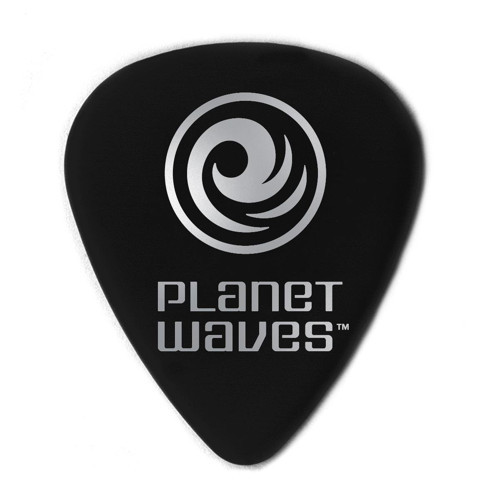 Planet Waves 1CBK2-25 Selüloit Pena Siyah Light (25'li Paket) | Mat Siyah - Esnek - Kaydırmaz