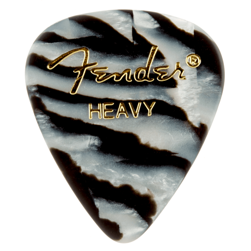 1980351203 351 Shape Zebra Heavy Gitar Penası (12'li) | Vahşi Zebra Desenli Tasarım Sert Yapı ile Hızlı ve Net Ça